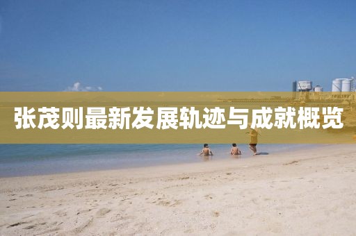 张茂则最新发展轨迹与成就概览