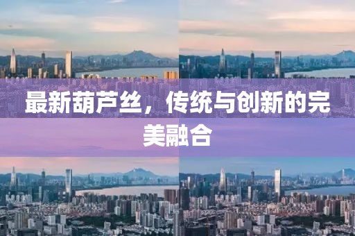 最新葫芦丝，传统与创新的完美融合