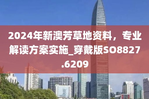2024年新澳芳草地资料，专业解读方案实施_穿戴版SO8827.6209