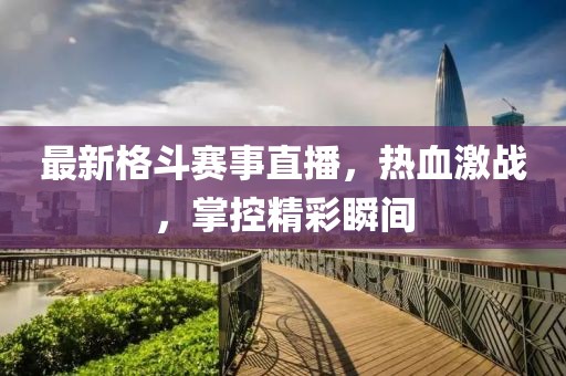最新格斗赛事直播，热血激战，掌控精彩瞬间