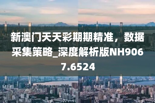 新澳门天天彩期期精准，数据采集策略_深度解析版NH9067.6524