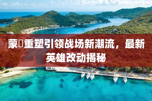 蒙犽重塑引领战场新潮流，最新英雄改动揭秘