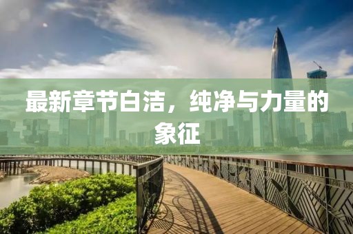 最新章节白洁，纯净与力量的象征