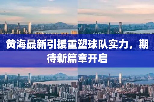 黄海最新引援重塑球队实力，期待新篇章开启