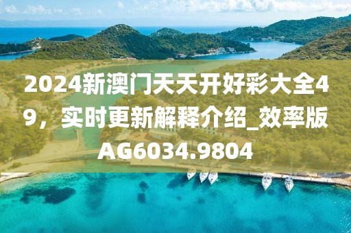 2024新澳门天天开好彩大全49，实时更新解释介绍_效率版AG6034.9804