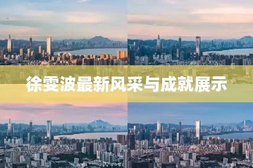 徐雯波最新风采与成就展示