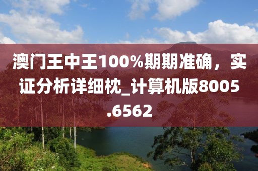 澳门王中王100%期期准确，实证分析详细枕_计算机版8005.6562