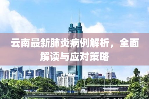 云南最新肺炎病例解析，全面解读与应对策略