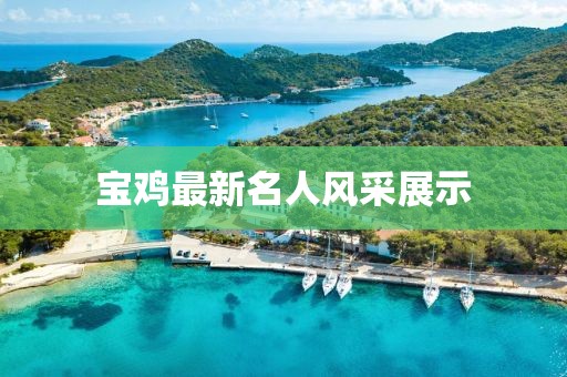 宝鸡最新名人风采展示