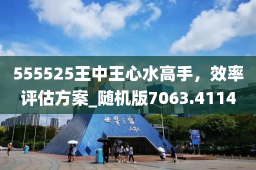 555525王中王心水高手，效率评估方案_随机版7063.4114