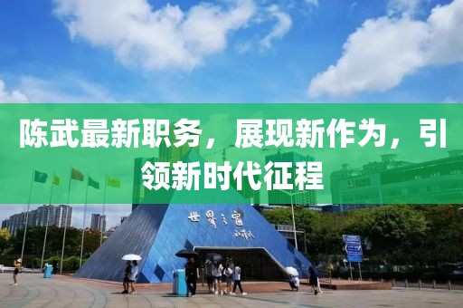 陈武最新职务，展现新作为，引领新时代征程