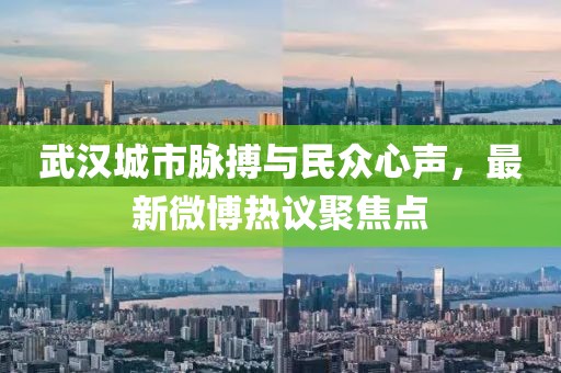 武汉城市脉搏与民众心声，最新微博热议聚焦点