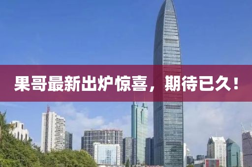 果哥最新出炉惊喜，期待已久！