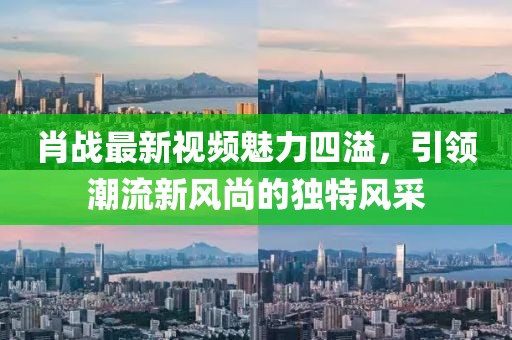 肖战最新视频魅力四溢，引领潮流新风尚的独特风采