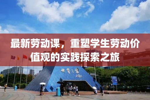 最新劳动课，重塑学生劳动价值观的实践探索之旅