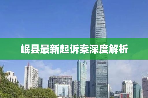 岷县最新起诉案深度解析