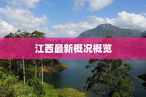 江西最新概况概览