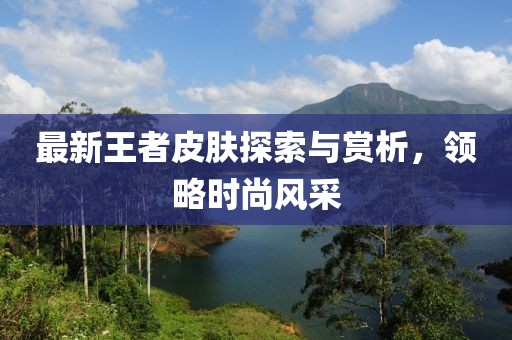 最新王者皮肤探索与赏析，领略时尚风采