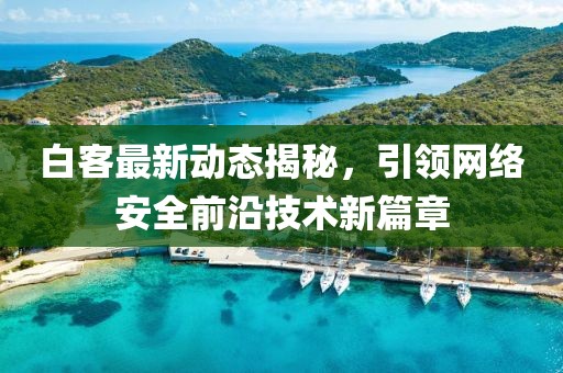 白客最新动态揭秘，引领网络安全前沿技术新篇章