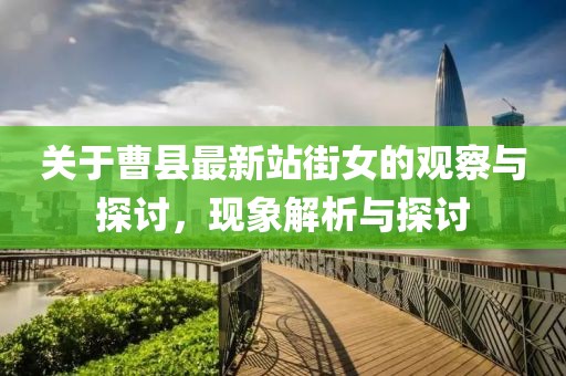 关于曹县最新站街女的观察与探讨，现象解析与探讨
