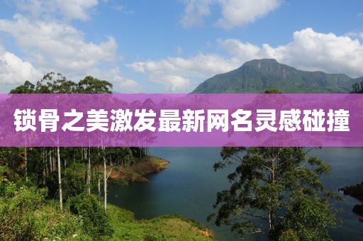 锁骨之美激发最新网名灵感碰撞