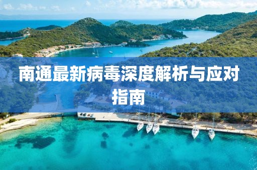 南通最新病毒深度解析与应对指南