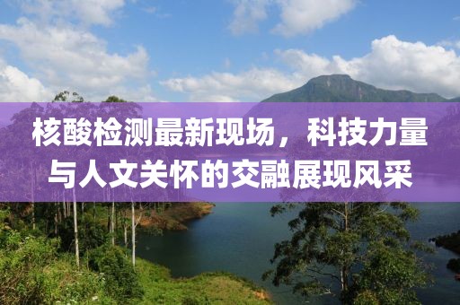 核酸检测最新现场，科技力量与人文关怀的交融展现风采