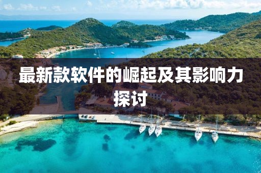 最新款软件的崛起及其影响力探讨