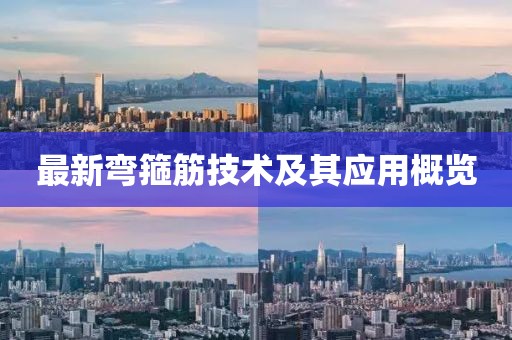 最新弯箍筋技术及其应用概览
