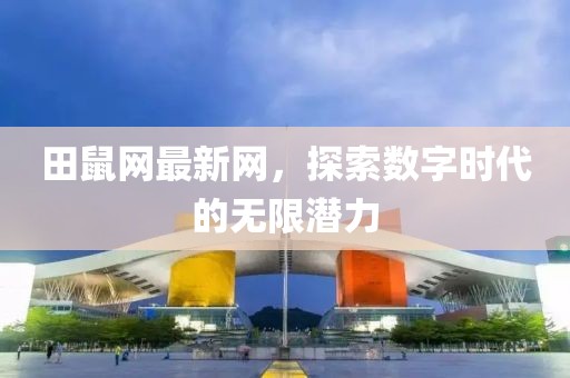 田鼠网最新网，探索数字时代的无限潜力