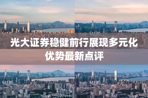 光大证券稳健前行展现多元化优势最新点评