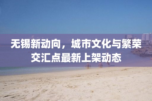 无锡新动向，城市文化与繁荣交汇点最新上架动态