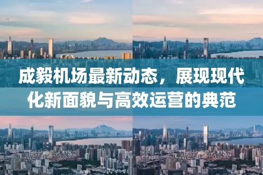 成毅机场最新动态，展现现代化新面貌与高效运营的典范