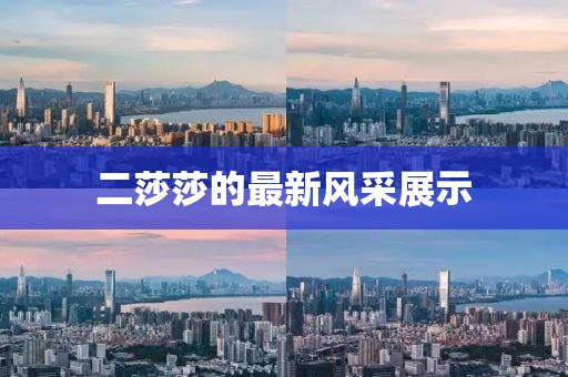 二莎莎的最新风采展示