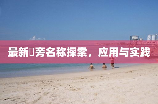 最新徧旁名称探索，应用与实践