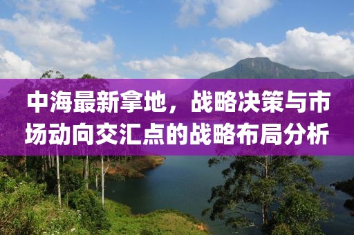 中海最新拿地，战略决策与市场动向交汇点的战略布局分析