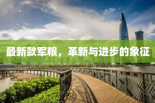 最新款军粮，革新与进步的象征