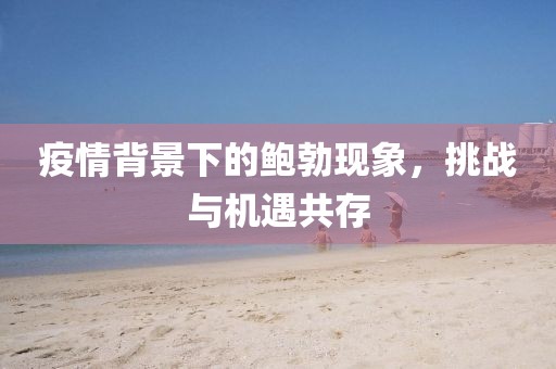 疫情背景下的鲍勃现象，挑战与机遇共存