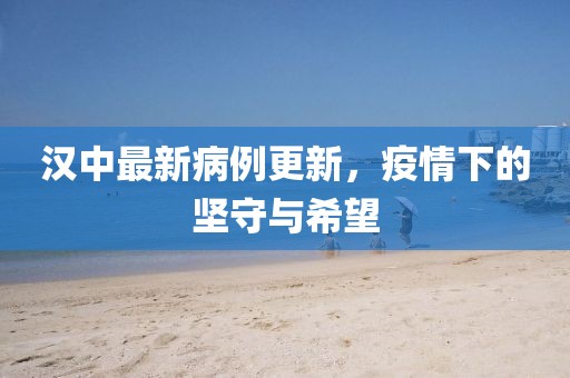 汉中最新病例更新，疫情下的坚守与希望
