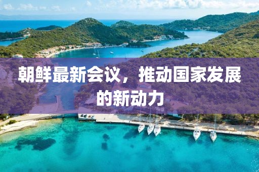 朝鲜最新会议，推动国家发展的新动力