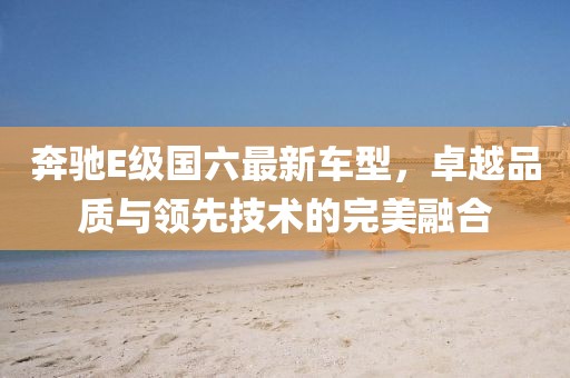 奔驰E级国六最新车型，卓越品质与领先技术的完美融合