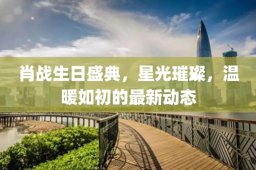 肖战生日盛典，星光璀璨，温暖如初的最新动态