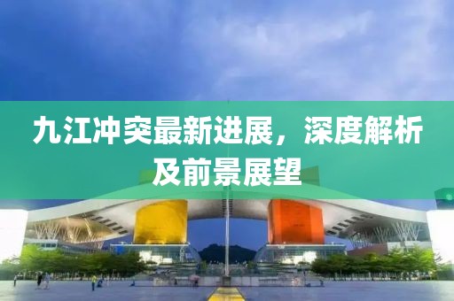 九江冲突最新进展，深度解析及前景展望
