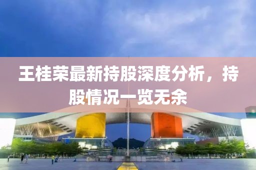 王桂荣最新持股深度分析，持股情况一览无余
