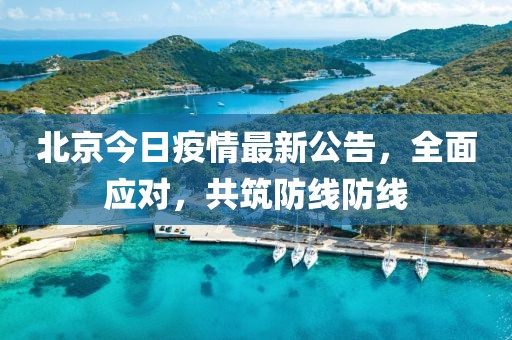 北京今日疫情最新公告，全面应对，共筑防线防线