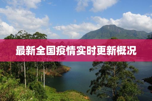 最新全国疫情实时更新概况