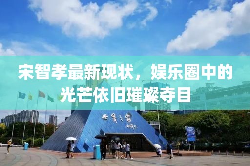 宋智孝最新现状，娱乐圈中的光芒依旧璀璨夺目