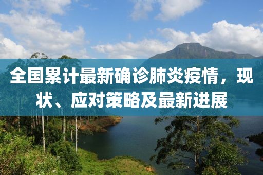 全国累计最新确诊肺炎疫情，现状、应对策略及最新进展
