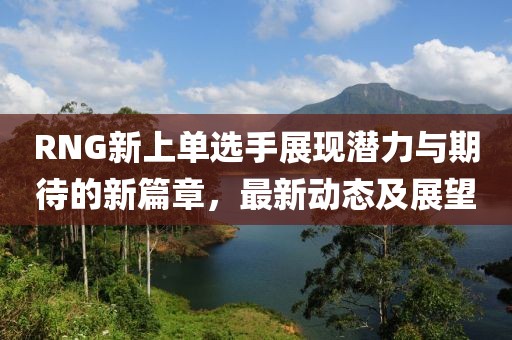 RNG新上单选手展现潜力与期待的新篇章，最新动态及展望