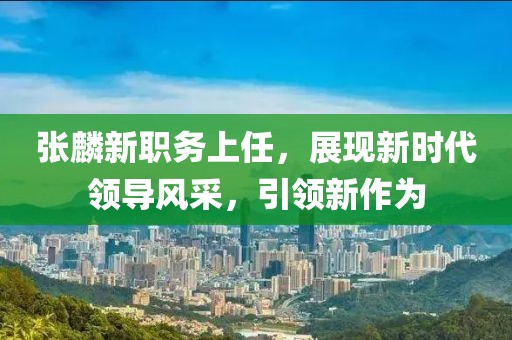 张麟新职务上任，展现新时代领导风采，引领新作为